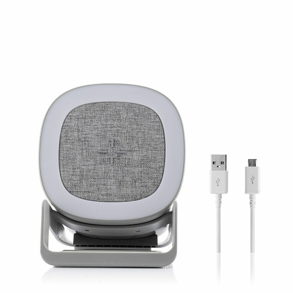 Wireless speaker-charger with LED Souwis InnovaGoods 