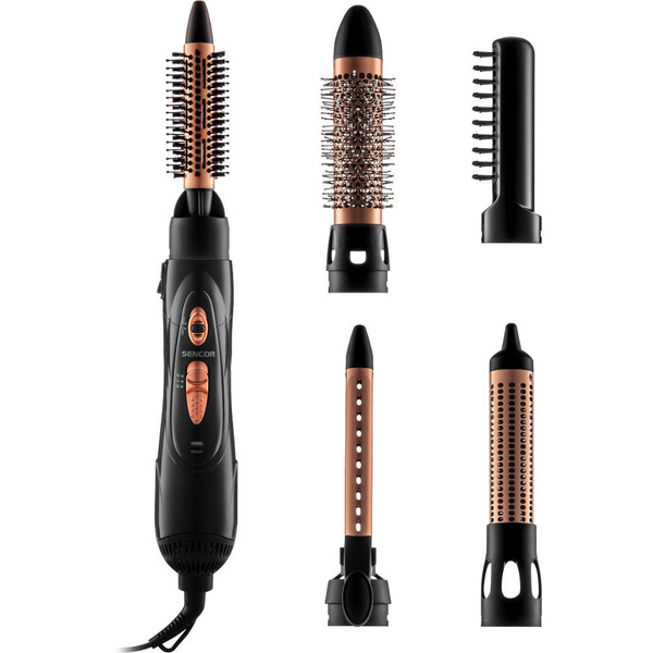 Hot air hair curler Sencor SHS 8401BK Black 1000W 