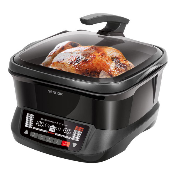 Πολυλειτουργική φριτέζα Sencor SFR 9300BK Μαύρο 4,8lt 1800W 