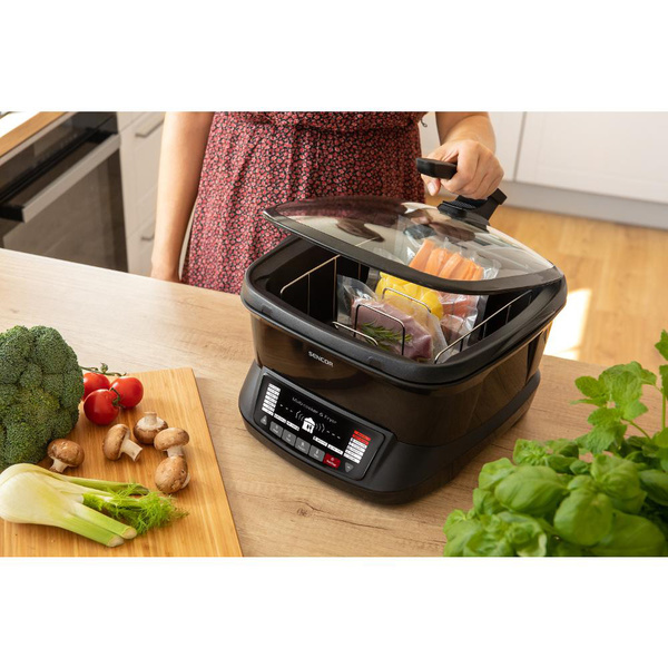 Πολυλειτουργική φριτέζα Sencor SFR 9300BK Μαύρο 4,8lt 1800W 