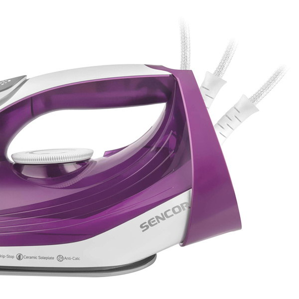 Σίδερο ατμού Sencor SSI 5800VT Λευκό / Μωβ Ceramic 2400W 