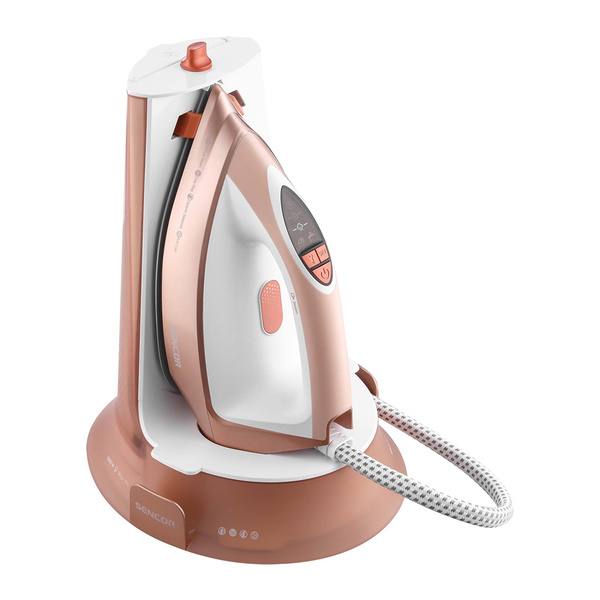 Σύστημα σιδερώματος Sencor SSI 0910RS Λευκό / Ροζ 5,5 bar 1,3lt 3200W 