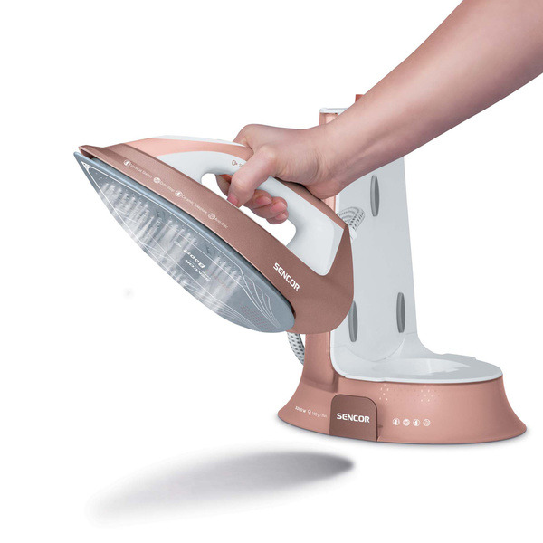 Σύστημα σιδερώματος Sencor SSI 0910RS Λευκό / Ροζ 5,5 bar 1,3lt 3200W 