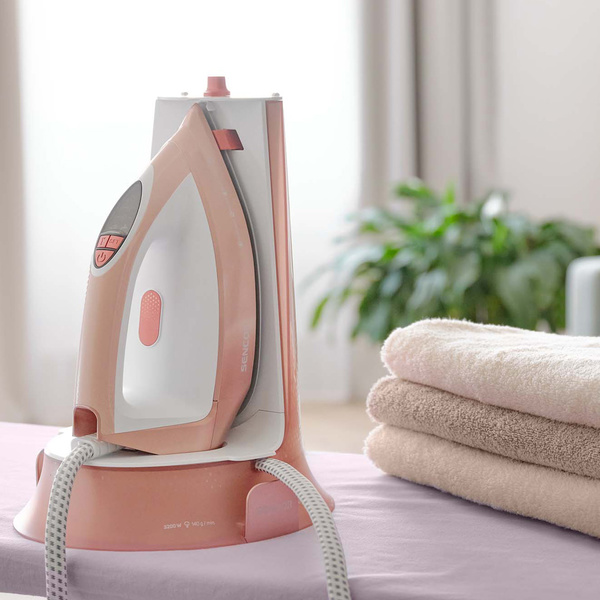 Σύστημα σιδερώματος Sencor SSI 0910RS Λευκό / Ροζ 5,5 bar 1,3lt 3200W 
