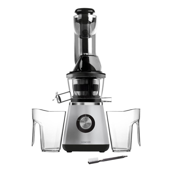 Αποχυμωτής αργής σύνθλιψης Sencor SSJ 4070SL Inox / Μαύρο 400W 