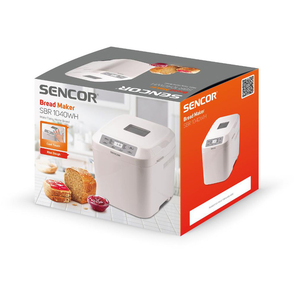 Bread maker Sencor SBR 1040WH White 550W 