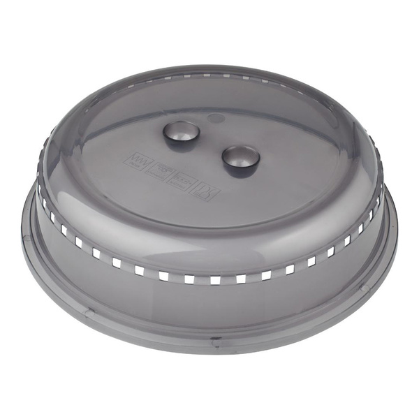 Microwave oven cover plastic Lamart Grey 26 cm LT7016 