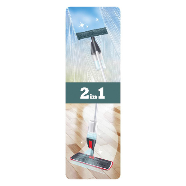 Σφουγγαρίστρα με δοχείο ψεκασμού 600 ml  Lamart  120 εκ. LT8027 