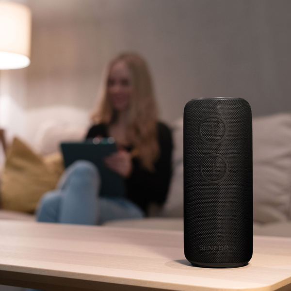 Bluetooth speaker waterproof Sencor SIRIUS 2 MAXI Black 