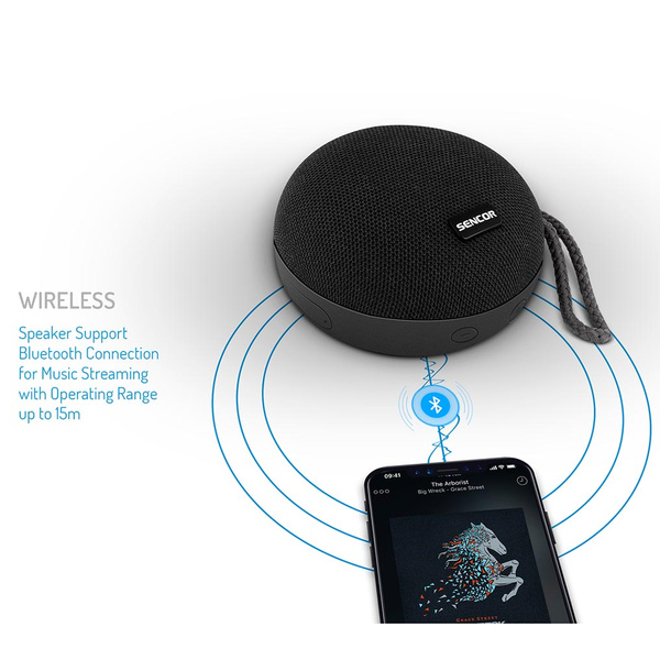 Bluetooth speaker Sencor SSS 1000 NYX MICRO Black 