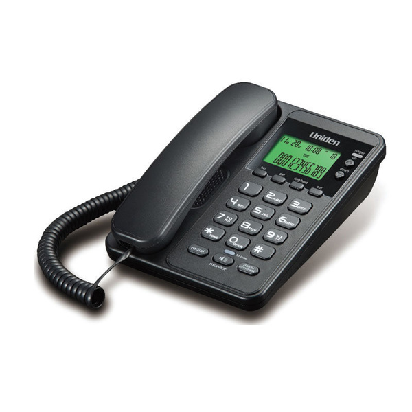 Desktop phone with screen UNIDEN AS6404 Black 