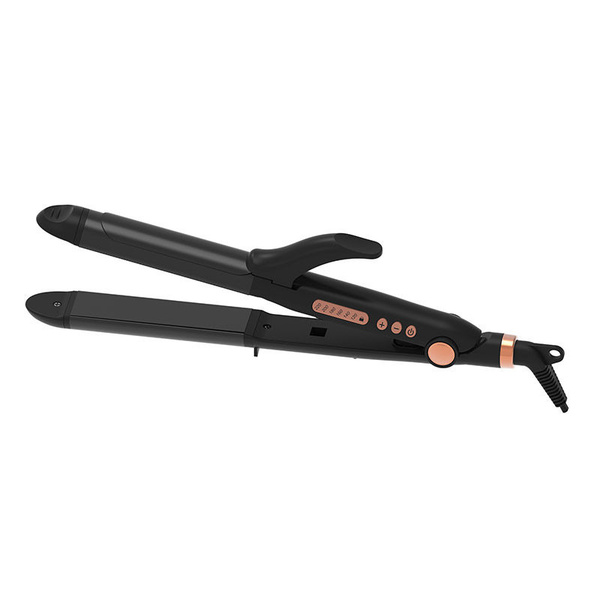 Hair straightener & iron PRHS-40255 Primo Professinal Salon Series ceramic plate 45W Black-Rose 
