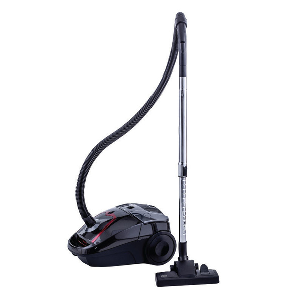 Σκούπα PRVC-40438 Primo ηλεκτρική AAA Silent Force με πέλμα PET 700W 3.5L Γκρι/Κόκκινο 