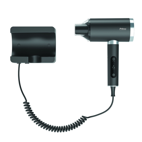 Σεσουάρ PRHD-50059 Primo Ξενοδοχειακού τύπου 1875W DC Τouch Γκρι 