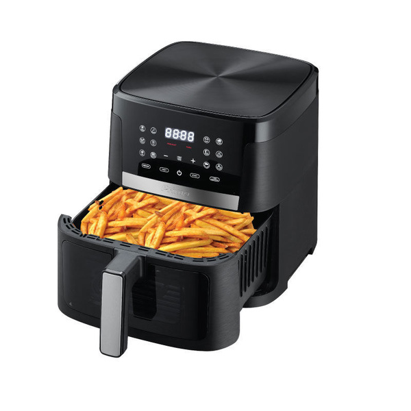 Φριτέζα αέρος PRAF-40423 Primo Digital 7.5L 1800W με παράθυρο Μαύρο/Inox 