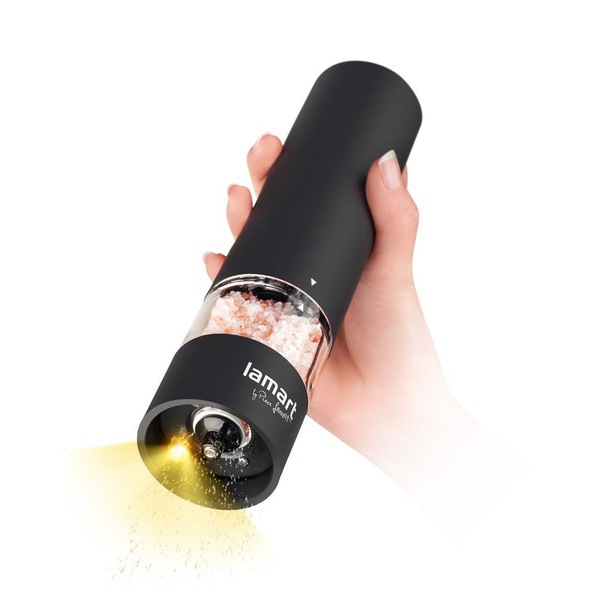 Ηλεκτρικός μύλος μπαχαρικών Lamart 60ml μαύρο LT7021 