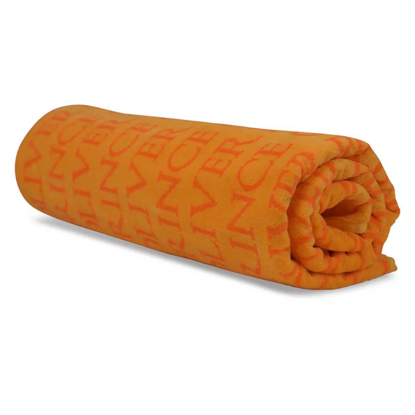 Beach towel Prince Oliver Orange 100% Cotton 180x90 cm 