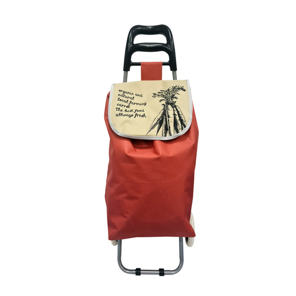 Καρότσι για ψώνια Carrot Κεραμιδί 50x20x95 εκ. 33lt TNS 09-950-0580 