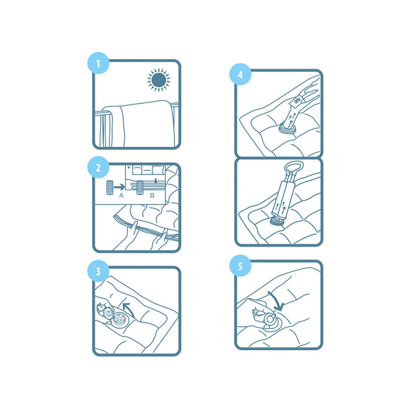 Σακούλες αποθήκευσης ρούχων με κενό αέρα σετ 2 τεμ. 45x70 εκ. Lamart LT8023 