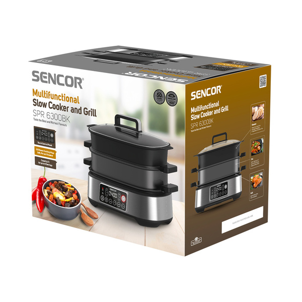 Slow cooker Sencor SPR 6300BK 1360W 