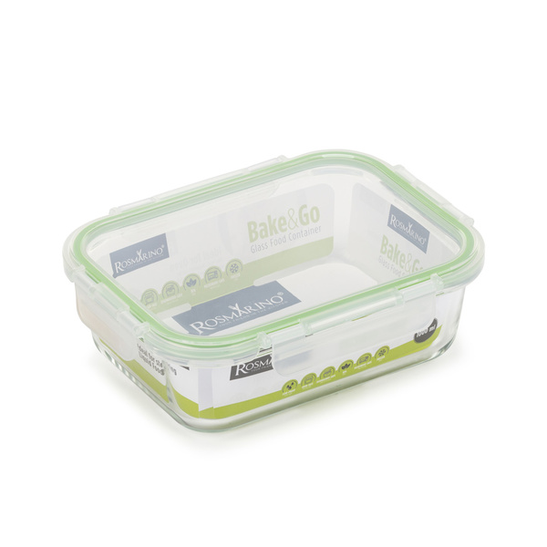 Γυάλινο πυρίμαχο σκεύος & δοχείο αποθήκευσης Bake & Go 21x16x7 εκ. 