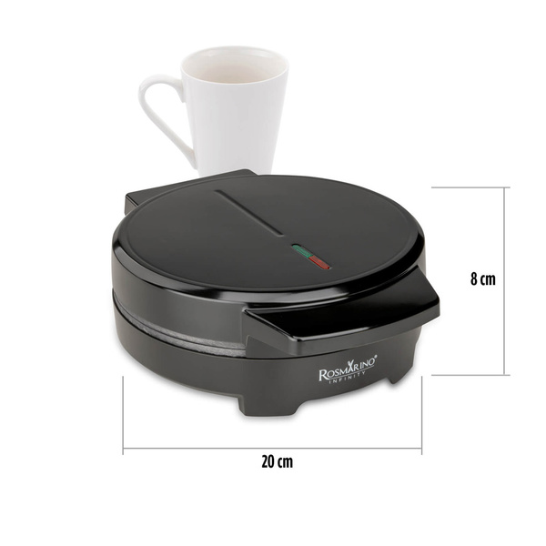 Heart waffle maker Infinity 1000W 20x24,5x8 cm 