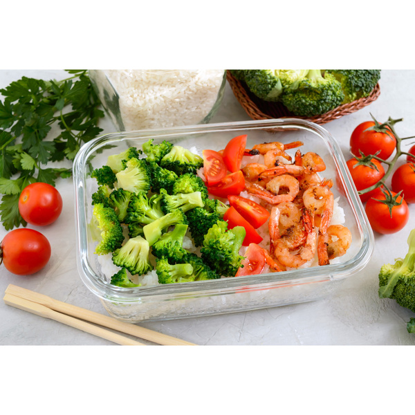 Bake & Go glass baking tray & food container rectangular 24x18x8 cm 
