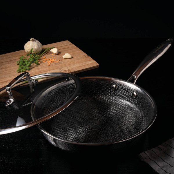 Αντικολλητικό τηγάνι Rosmarino HexaPro ασημί 20x3.5 εκ. 