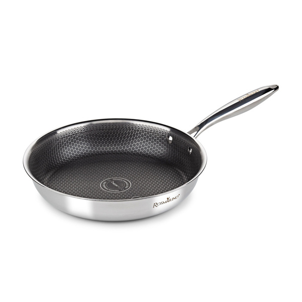 Non stick frypan Rosmarino HexaPro silver 28x4 cm 