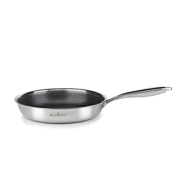 Non stick frypan Rosmarino HexaPro silver 28x4 cm 