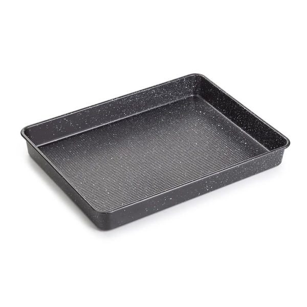 Αντικολλητικό ταψί Rosmarino BakerPro 38x28x5 εκ. γκρι 