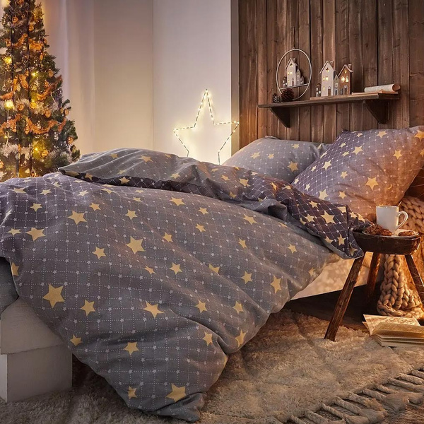 Wooden decoration Houses with LED 29,5x22x5 cm. 