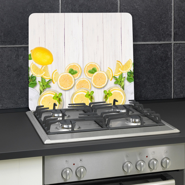 Universal glass worktop 3-in-1 Lemons 56x50 cm 2712953500 