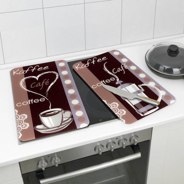 Universal glass covers Coffee Flavour 2 pcs glass 30x52 cm 2521492500 