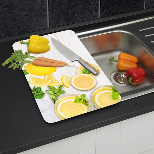 Universal glass covers Lemons 2 pcs glass 30x52 cm 2521512500 