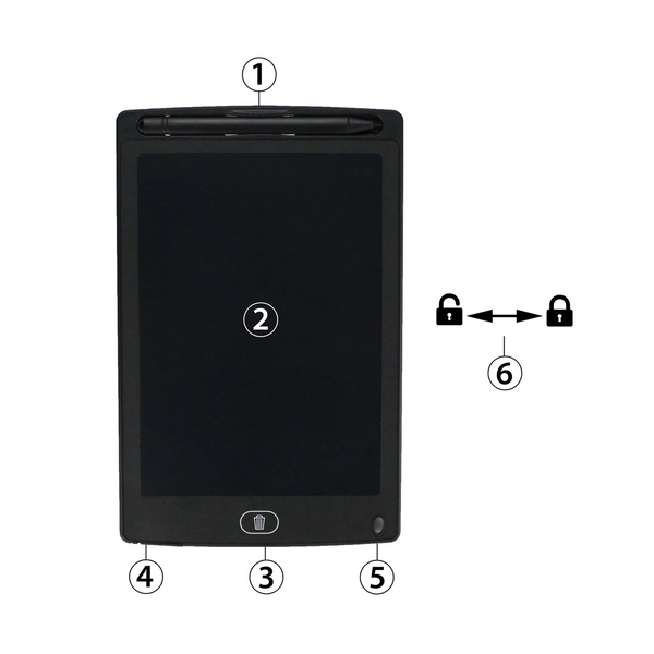 Ηλεκτρονικό σημειωματάριο 14.65x22.7x0.5 εκ. 012065 