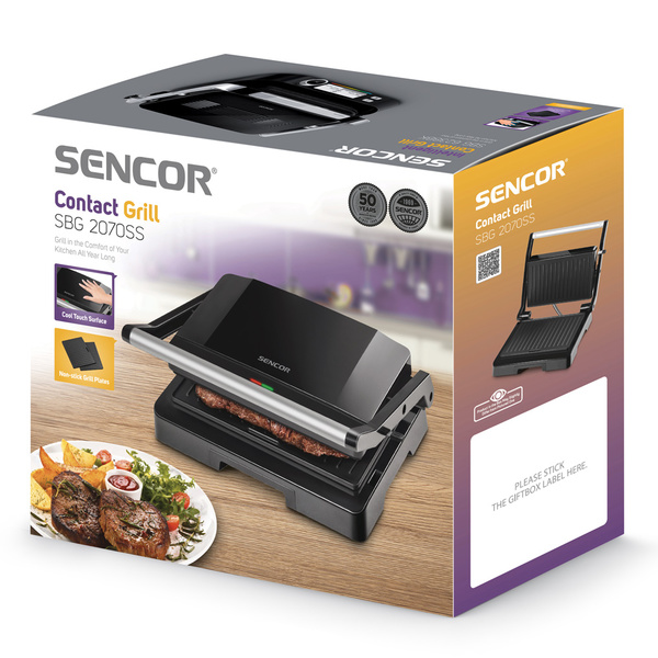 Contact grill Sencor SBG 2070SS 