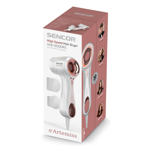 Σεσουάρ μαλλιών High-speed Sencor SHD 9000RS 900W λευκό 
