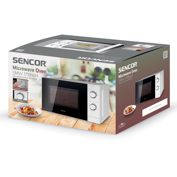 Φούρνος μικροκυμάτων Sencor SMW 1718WH 20 lt λευκός 44x25,9x36,4 εκ. 