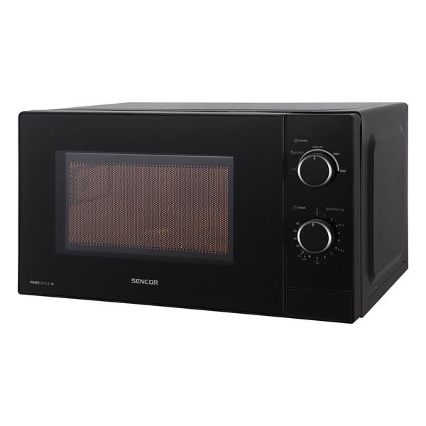 Φούρνος μικροκυμάτων Sencor SMW 1719BK 20 lt μαύρος 44x25,9x36,4 εκ. 