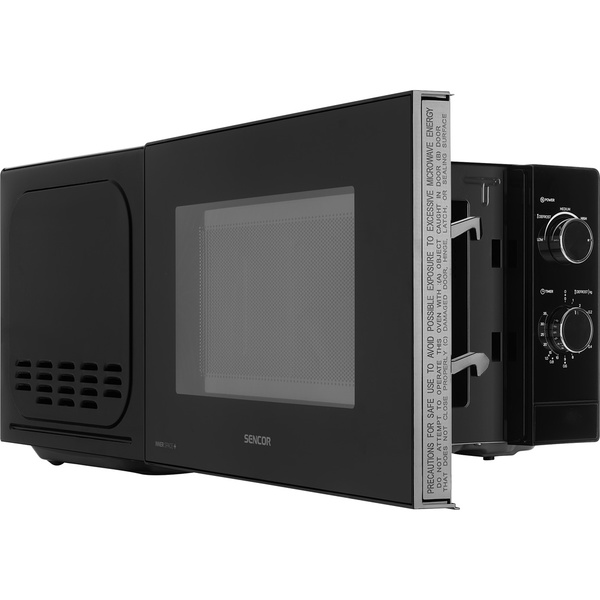 Φούρνος μικροκυμάτων Sencor SMW 1719BK 20 lt μαύρος 44x25,9x36,4 εκ. 