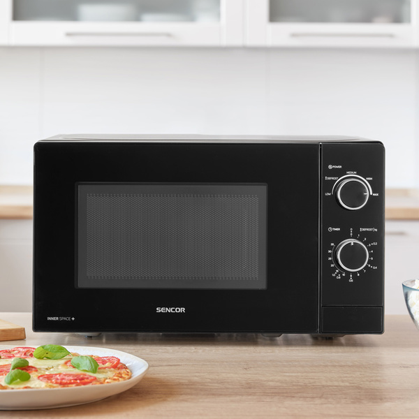 Φούρνος μικροκυμάτων Sencor SMW 1719BK 20 lt μαύρος 44x25,9x36,4 εκ. 