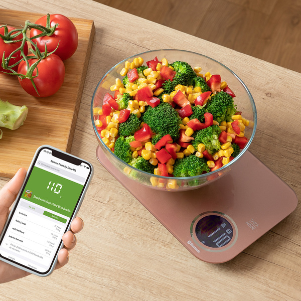 Ψηφιακή ζυγαριά κουζίνας 5kg χρυσή SKS 7076GD 