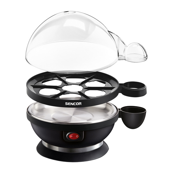 Βραστήρας αυγών 7 θέσεων Sencor μαύρος 380W SEG 710BP 
