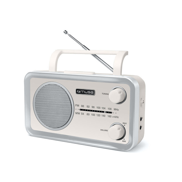 Radio MF-060 SC MUSE Battery-Electricity analogue beige 