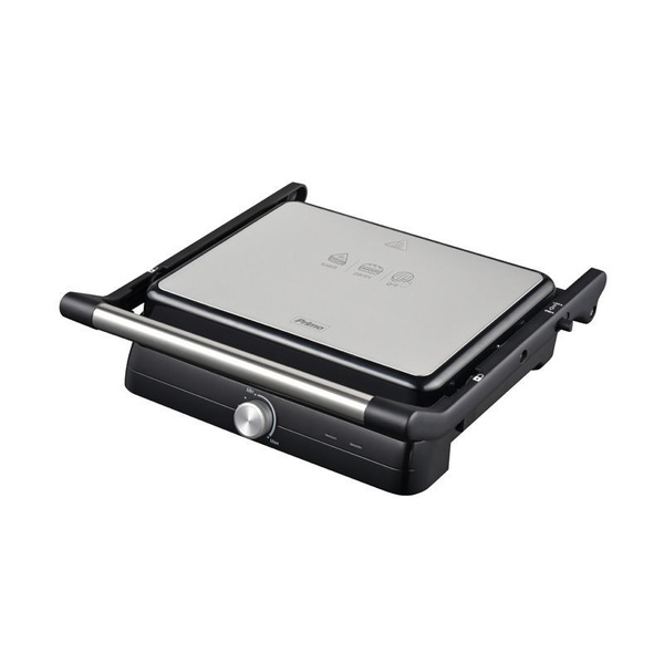 Ψηστιέρα Panini PRPG-40494 Primo Κεραμικές πλάκες Marble 2000W Μαύρη-Inox 