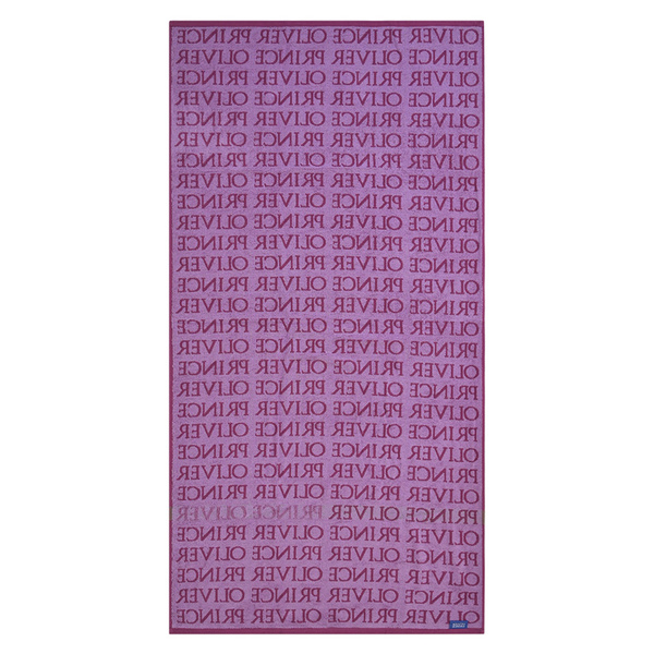 Beach towel Prince Oliver pink/light pink 100% Cotton 180x90 cm 