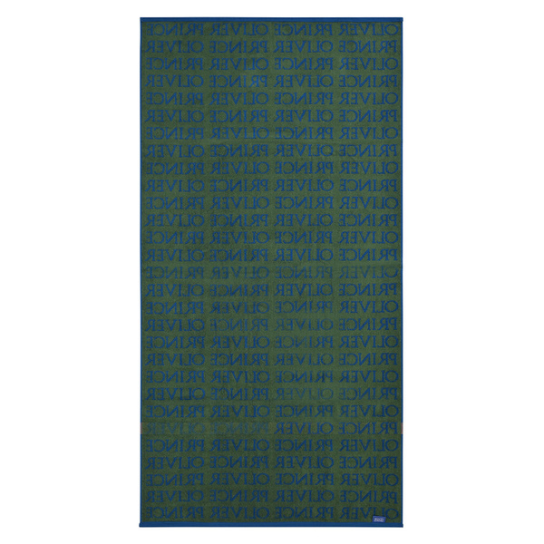 Beach towel Prince Oliver blue/green 100% Cotton 180x90 cm 