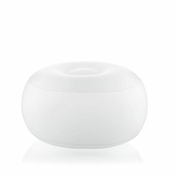 Διάφανη φουσκωτή πολυθρόνα PVC & κάθισμα με πολύχρωμα LED & τηλεχειριστήριο InnovaGoods V0104014 