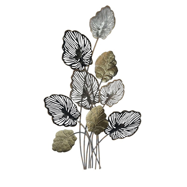 Διακοσμητικό τοίχου Irida Inart μέταλλο πολύχρωμο 55,2x2,5x92,1 εκ. 